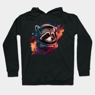 space raccoon Hoodie